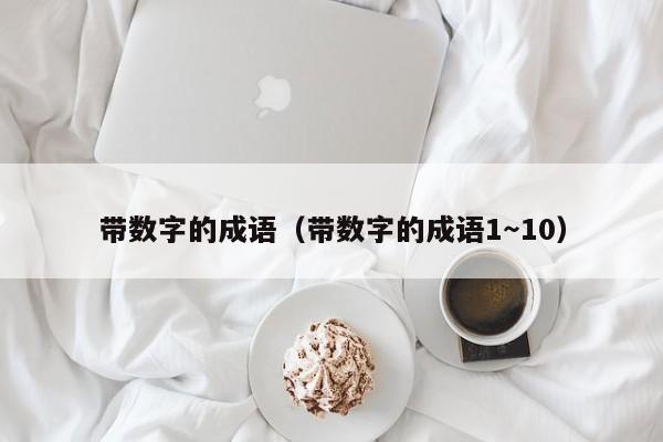 带数字的成语（带数字的成语1～10）