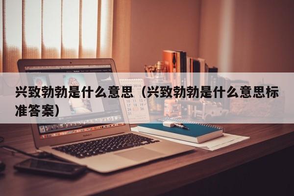兴致勃勃是什么意思（兴致勃勃是什么意思标准答案）
