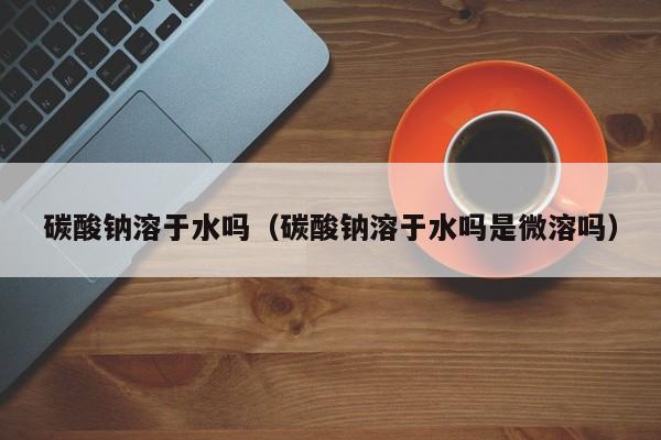碳酸钠溶于水吗（碳酸钠溶于水吗是微溶吗）