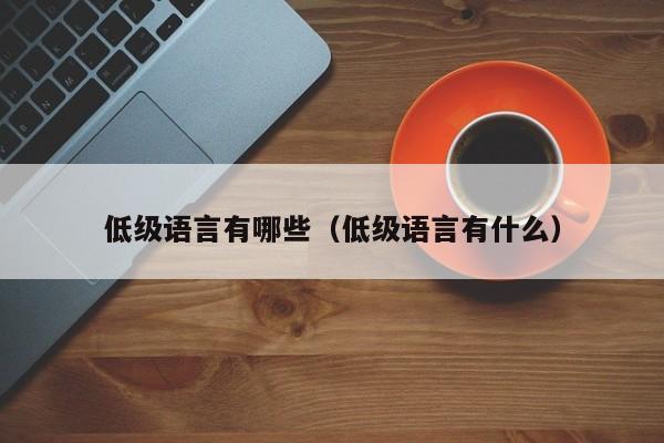 低级语言有哪些（低级语言有什么）