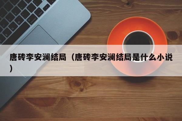 唐砖李安澜结局（唐砖李安澜结局是什么小说）