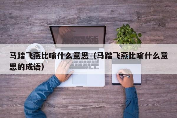 马踏飞燕比喻什么意思（马踏飞燕比喻什么意思的成语）