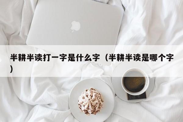 半耕半读打一字是什么字（半耕半读是哪个字）