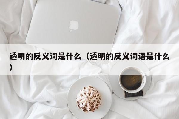 透明的反义词是什么（透明的反义词语是什么）